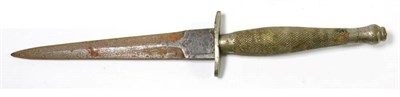 Lot 296 - A First Pattern Fairburn Sykes ''F-S'' Fighting Knife by Wilkinson Sword Ltd., the 18cm double edge