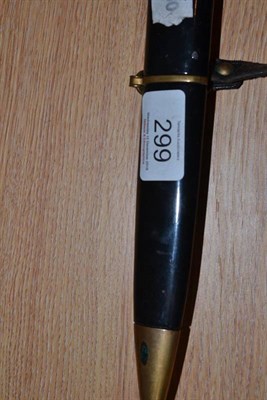 Lot 299 - A Second World War Model 1932 Italian Fascist General Officer's Dress Dagger, with 19.5cm...