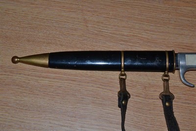 Lot 299 - A Second World War Model 1932 Italian Fascist General Officer's Dress Dagger, with 19.5cm...