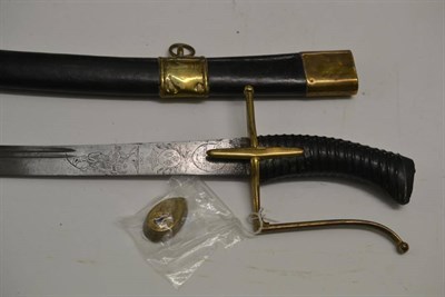 Lot 318 - A Rare 18th Century French Officer's Sabre ''Hongrois'' to the Prince Paul Esterhazy's Hussar...