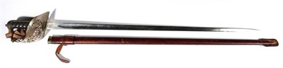 Lot 330 - A George V 1897 Pattern Infantry Officer's Sword, the 82cm single edge fullered steel blade...