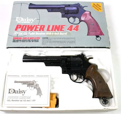 Lot 440 - PURCHASER MUST BE 18 YEARS OF AGE OR OVER A Daisy  Power Line 44 CO2 Revolver, .177 calibre,...