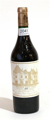 Lot 2041 - Chateau Haut Brion 1987 Pessac-Leognan 1 bottle