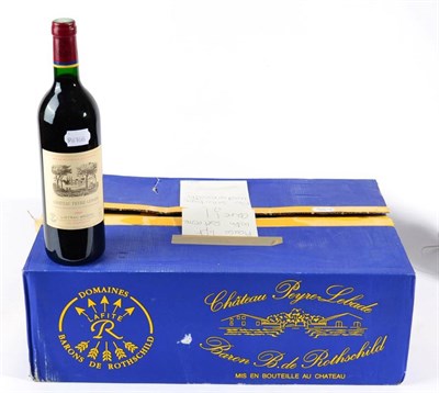 Lot 2054 - Chateau Peyre-Lebade 1993 Haut Medoc, 12 bottles owc