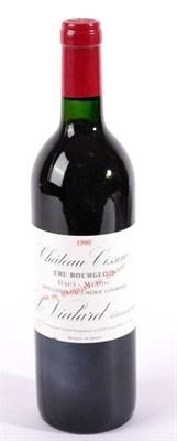 Lot 2055 - Chateau Cissac 1990 Haut Medoc, 12 bottles owc