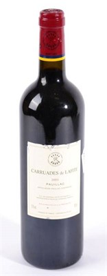 Lot 2071 - Carruades de Lafite 2005 Pauillac 1 bottle