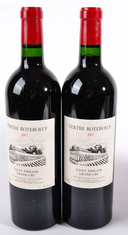 Lot 2073 - Chateau Tertre Roteboeuf 1997 2 bottles