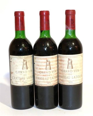 Lot 2091 - Chateau Latour 1973 Pauillac 3 bottles all vts