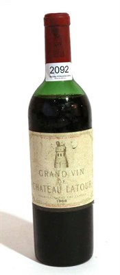 Lot 2092 - Chateau Latour 1968 Pauillac 1 bottle ms