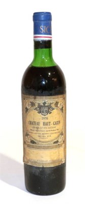 Lot 2096 - Chateau Haut Garin 1970 Medoc 12 bottles vts, distressed labels