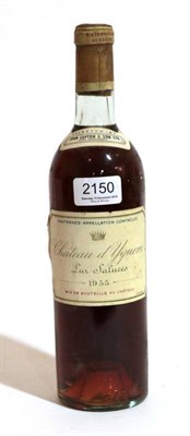 Lot 2150 - Chateau d'Yquem 1955 Sauternes 1 bottle bn 19/20 Jancis Robinson
