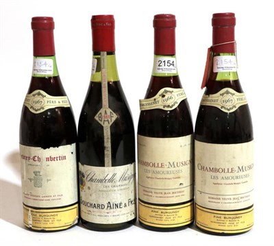 Lot 2154 - Veuve Jean Bertheau, Chambolle Les Musigny Amoureuses 1966 1 bottle good level, neck label...