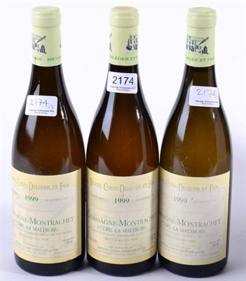 Lot 2174 - Michel-Colin Deleger et Fils, Chassagne Montrachet 1999, 1er Cru La Maltroi 3 bottles