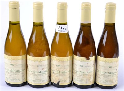 Lot 2179 - Michel-Colin Deleger et Fils, Chassagne Montrachet 2000, 1er Cru Les Chaumees 5 half bottles