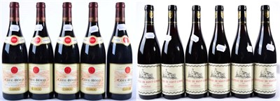 Lot 2186 - Guigal Brune et Blonde Côte-Rôtie 2009 94/100 Wine Advocate 5 bottles,Chateau de St Cosme...