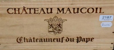 Lot 2187 - Chateau Maucoil 2003 Chateauneuf du Pape 6 bottles owc