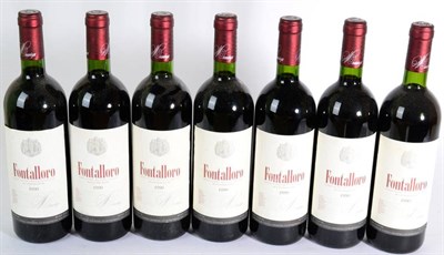Lot 2192 - Felsina ''Fontalloro'' Toscana 1990 7 bottles 91/100 'Georgeous' Wine Spectator