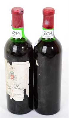 Lot 2214 - Chateau Musar Lebanon, 1969 2 bottles (one label missing)