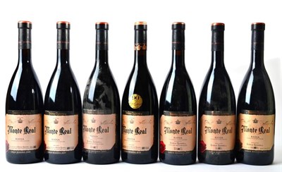 Lot 2223 - Monte Real Gran Reserva 2001, 2004, 2005, 2007, 2008, 2009 & 2010, 7 bottles in total