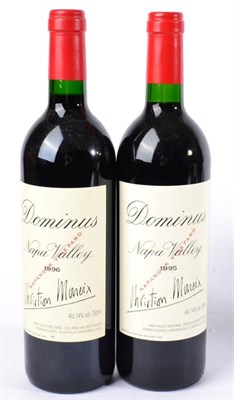 Lot 2228 - Dominus Estate 1995 Napa Valley, California 1 bottle and Dominus Estate 1996, Napa Valley,...