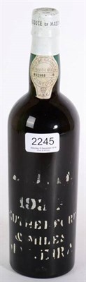 Lot 2245 - Rutherford & Miles, Madeira Bual 1934 1 bottle in, worn stencilled label
