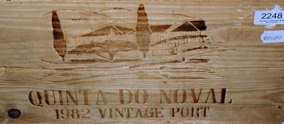 Lot 2248 - Quinta do Noval Vintage Port 1982 10 bottles