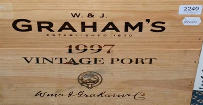 Lot 2249 - Graham's Vintage Port 1997 10 bottles