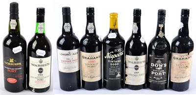 Lot 2259 - Dows Vintage Port 1985 1 bottle, Warres Vintage Port 1985 1 bottle, Graham's Vintage Port 1997...