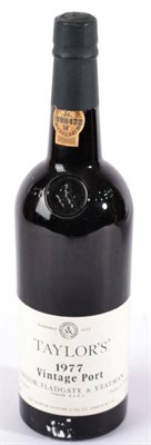 Lot 2260 - Taylors Vintage Port 1977 1 bottle