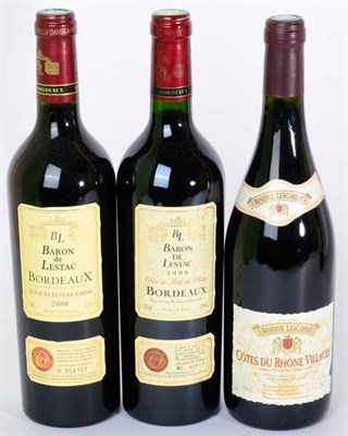 Lot 2278 - 24 bottles of wine to include Mouton Cadet 2006 4 bottles Chateau Guilorit 2007 8 bottles