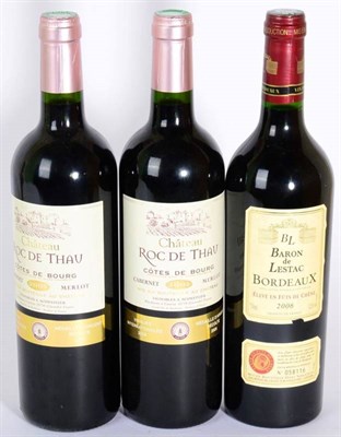 Lot 2279 - 24 bottles of wine to include Baron de Lestac 2006 5 bottles, Roc de Lussac Saint Emilion 2009...