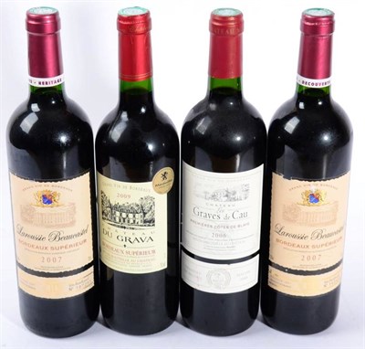 Lot 2283 - 24 bottles of wine to include Chateau Latasse 2010 12 bottles