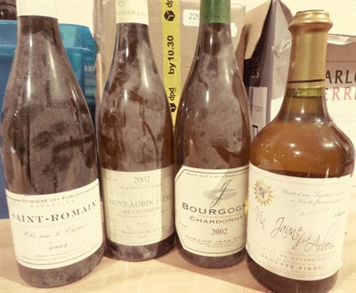 Lot 2296 - A parcel of white wines: Saint-Aubin 1er Cru Les Charmois 2002 Colin et Fils 1 bottle, Saint...