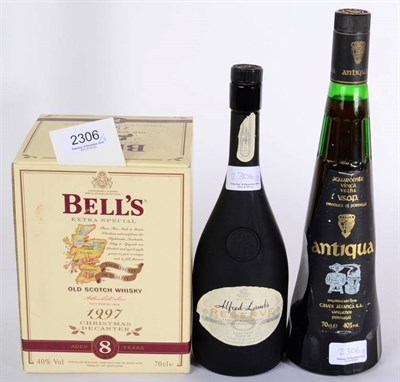 Lot 2306 - Antiqua VSOP 1 bottle, Alfred Lamb's Reserve 8 YO 1 bottle, bottled 1980's seal broken and...