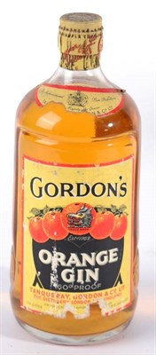 Lot 2309 - Gordon's Orange Gin, 1950's 60% proof, some label damage 1 bottle