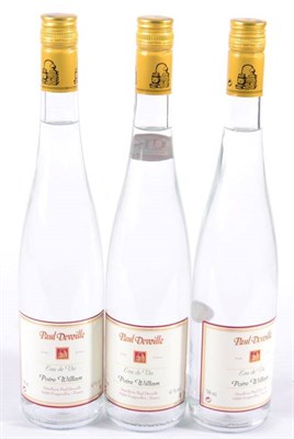 Lot 2310 - Eau de Vie Poire William Paul Devoille 70cl 6 bottles and Eau de Cerises Kirsch Paul Devoille...