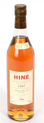 Lot 2313 - Hine 1987 Grand Champagne 12 bottles