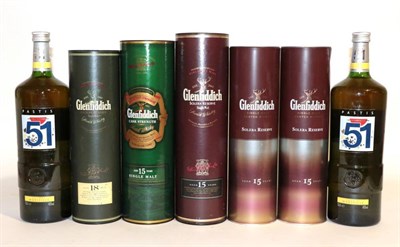 Lot 2331 - Glenfiddich Solera Reserve 15 years 43% 1 ltr, Glenfiddich Solera Reserve 15 years 40% 2...