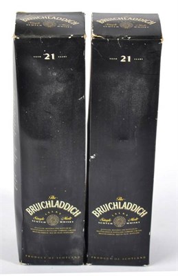 Lot 2355 - Bruichladdich 21 year old Single Malt, 2 bottles