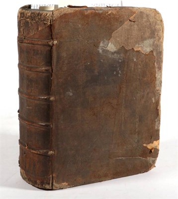 Lot 4 - Breeches Bible The Holy Bible. Printed by Robert Barker, [1606, lacking OT title, dated from...