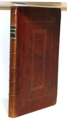 Lot 13 - BCP Book of Common Prayer. Sold by Thomas Guy at the Oxford Armes On the West side of the Royal...