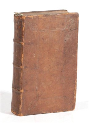 Lot 17 - Beze, Theodore de Poemata varia. Geneva: J Stoer, 1599. 12mo, full contemporary calf; pp. xx,...
