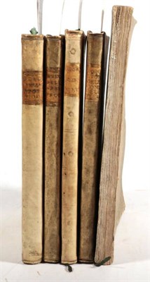 Lot 108 - Four 18th-Century Italian books from the library of Francesco Berio, marchese di Salza...