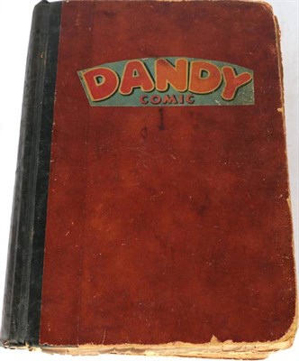 Lot 161 - Dandy Comics A run of 24 issues from Nos. 48-71, Oct. 29th 1938 to Apr. 8th 1939. 4to, org....