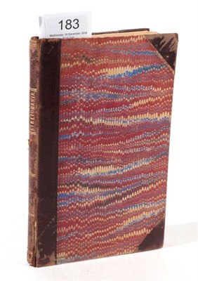 Lot 183 - Dibdin (Thomas Frognall) The Bibliomania, or Book-Madness; Containing some account of the...