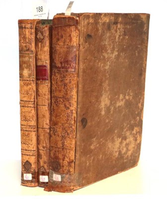 Lot 188 - PRIESTLEY (Joseph) A Course of Lectures on Oratory and Criticism, 4to, half calf, L., 1777;...