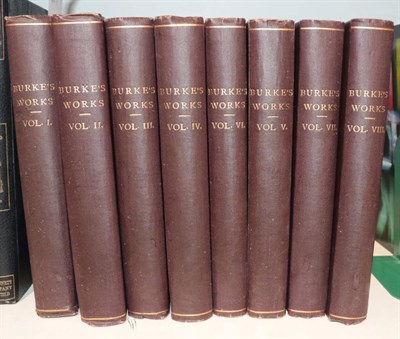 Lot 191 - Burke, Edmund The Works of the Right Honourable Edmund Burke. Thomas McLean, Haymarket, 1823....