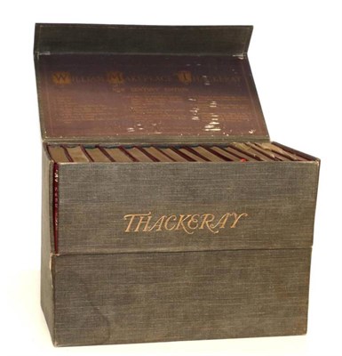 Lot 205 - Thackeray, William Makepeace Complete Works. Thomas Nelson & Sons, 1900 [except Vanity Fair...