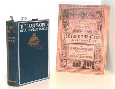 Lot 215 - Conan-Doyle, Sir Arthur The Lost World. Hodder & Stoughton, [1912]. 8vo, org. blue cloth; 8 plates.