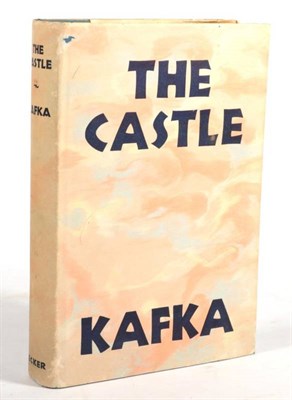 Lot 224 - Kafka, Franz The Castle. Martin Secker, 1930. 8vo, org. cloth in unclipped dj (priced 7s 6d). First